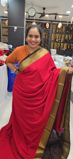 Pure mysore silk saree