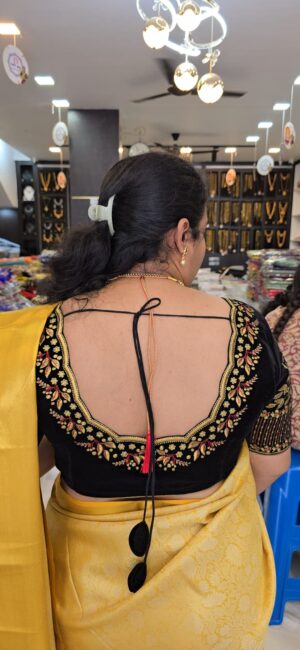 embroidery  blouse piece (without stiching)