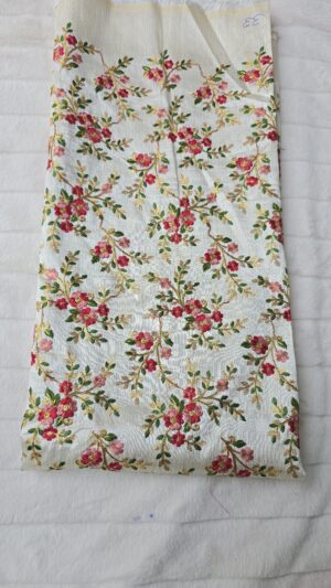 Natural raw silk kalamkari blouse pic