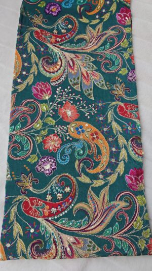 Natural crepe kalamkari blouse