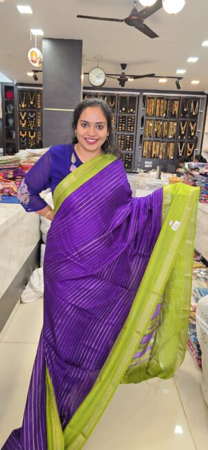 Georgette hand wash saree