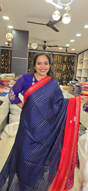 Georgette mysore silk