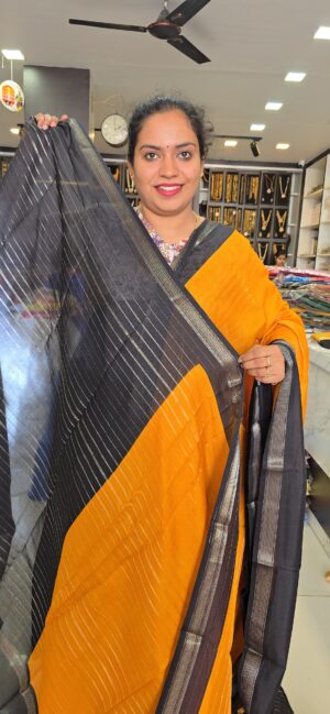 Georgette hand wash saree