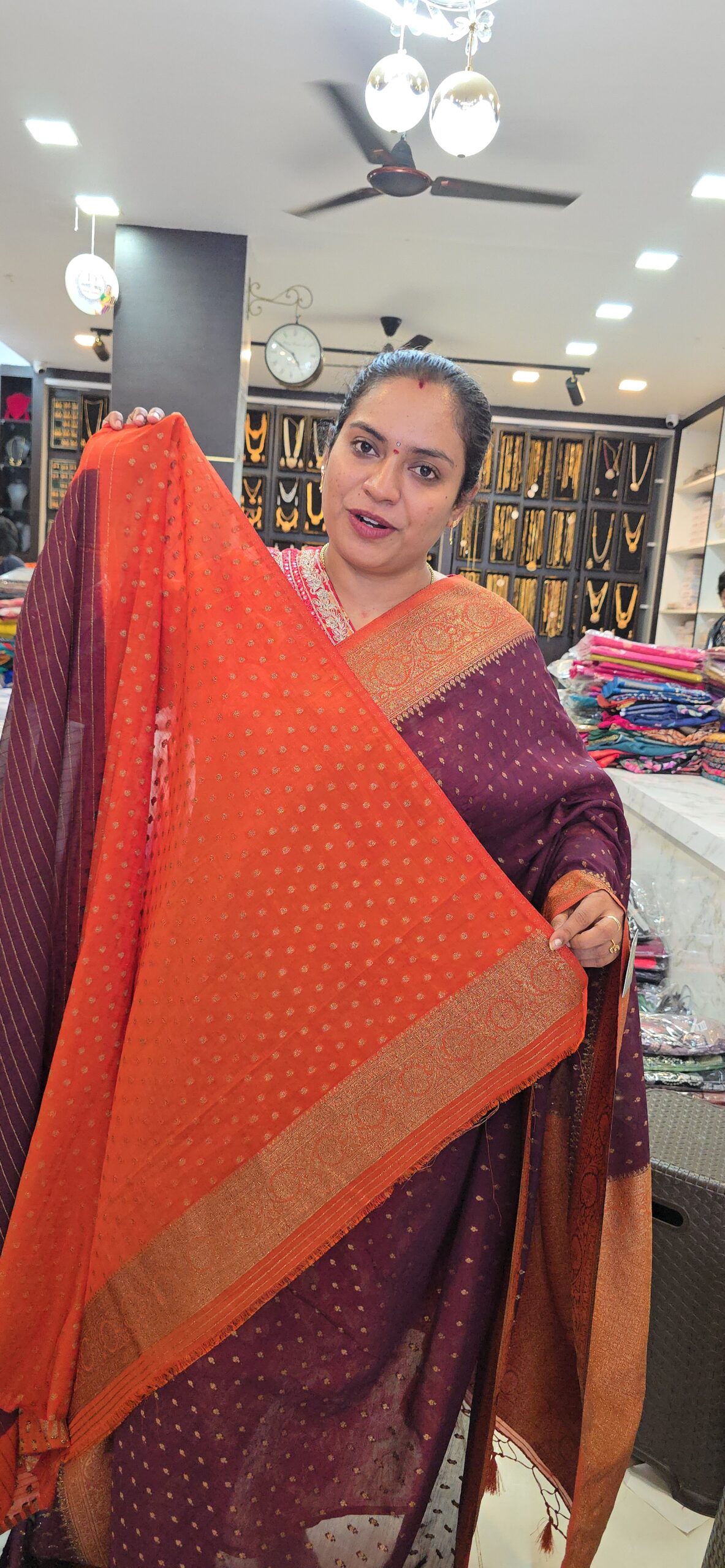 Kaddi banaras sarees (coco jery) - Image 2