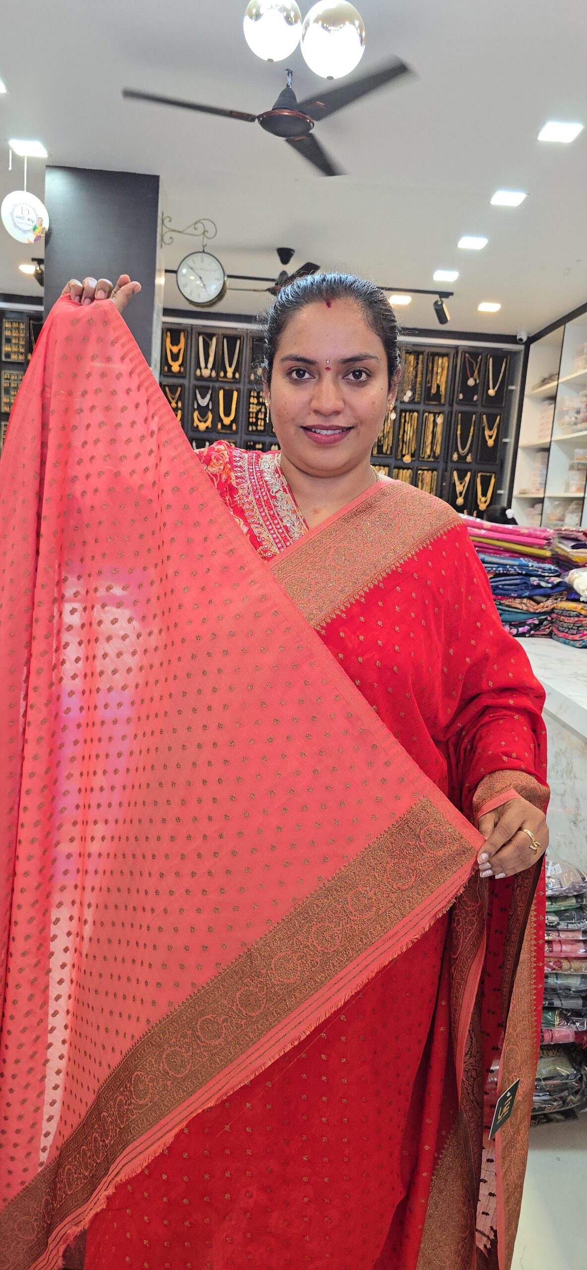 Kaddi banaras saree (coco jery) - Image 2