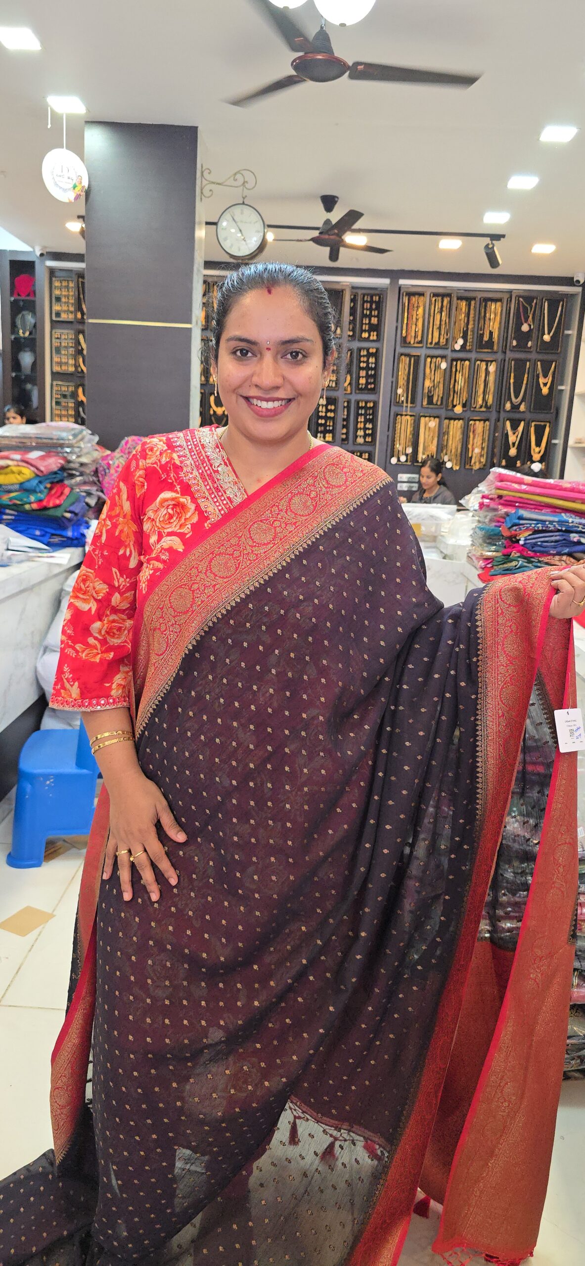 Kaddi banaras saree (coco jery)